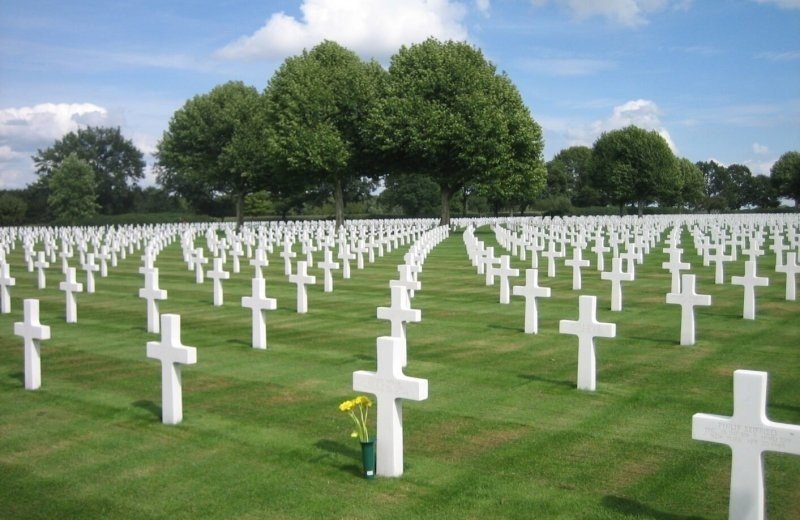 Amerikaanse begraafplaats