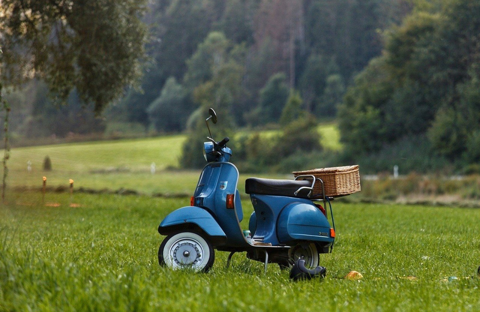 Touren met een scooter